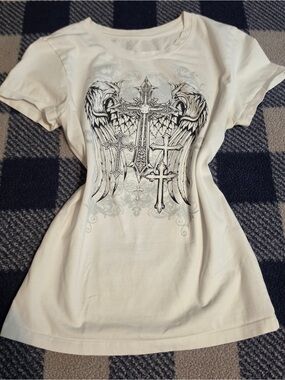 Y2k scene grunge style shirt by organic generation